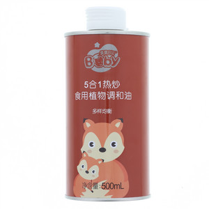 贝贝日记5合1热炒食用植物调和油