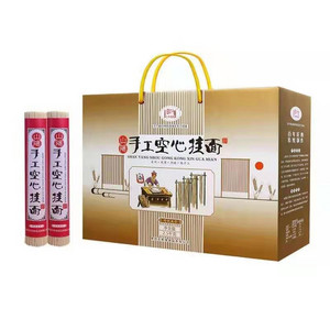 百年银花山阳手工空心挂面