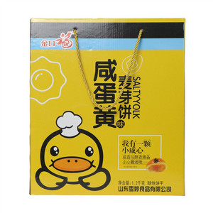 金口福酥性饼干（咸蛋黄味麦芽饼）