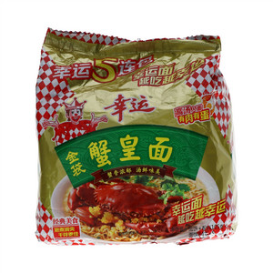 幸运蟹黄风味油炸方便面