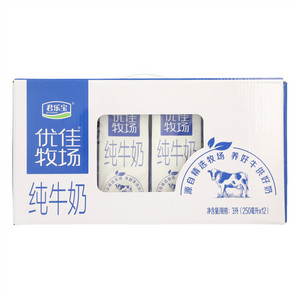 君乐宝优佳牧场纯牛奶