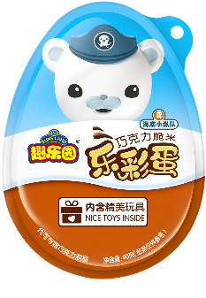 趣乐园阿吉蛋脆米巧克力
