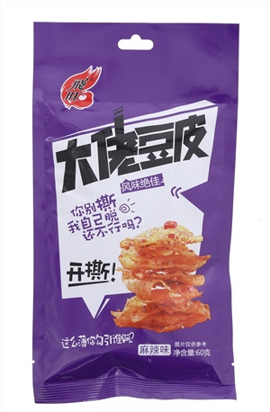 大佬豆皮（麻辣味）60G