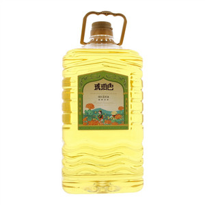 琥珀色纯红花籽油