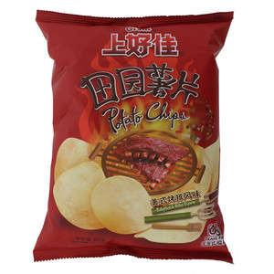 上好佳田园薯片-美式烤排风味