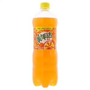 美年达橙味果味型饮料