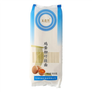 天麦然鸡蛋柳叶挂面（花色挂面）