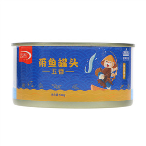 四而五香带鱼罐头