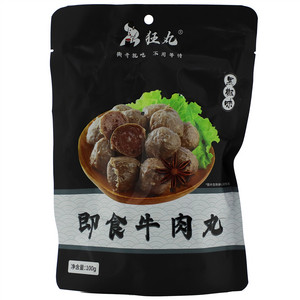 狂丸黑椒味即食牛肉丸