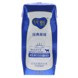 纯甄经典原味风味酸奶