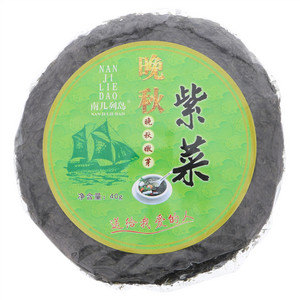 南几列岛晚秋紫菜
