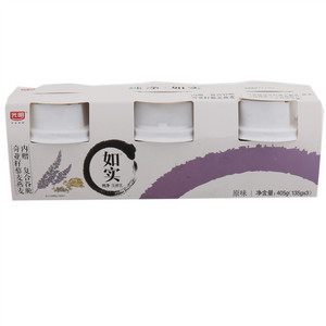 光明如实原味纯净发酵乳(赠奇亚籽包）135g*3