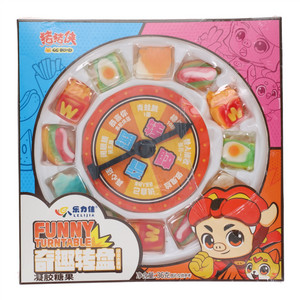 乐力佳综合水果味奇趣转盘凝胶糖果