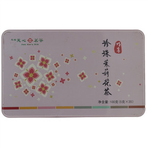 天福天心茗茶巧享珍珠茉莉花茶