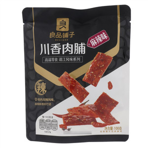 良品铺子麻辣味川香肉脯