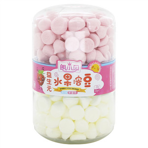 朗小贝益生元水果溶豆(草莓味+酸奶味)