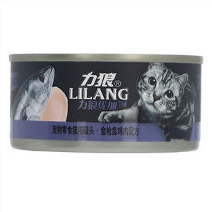 力狼优加宠物零食猫用罐头