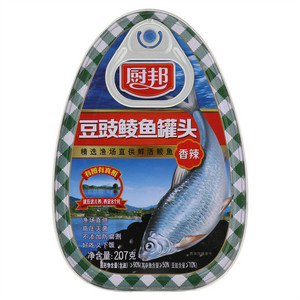 厨邦香辣豆豉鲮鱼罐头