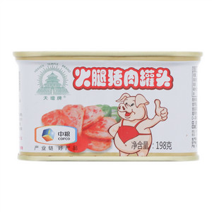天坛牌火腿猪肉罐头