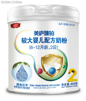 美庐金盾GFOS较大婴儿配方奶粉