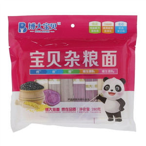 博大面业博大宝贝宝贝杂粮面(花色挂面)