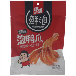 平哥香辣味泡鸭爪