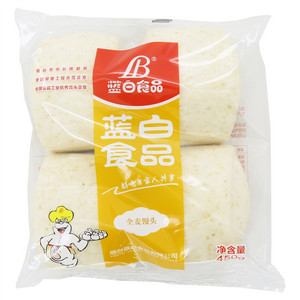 蓝白全麦馒头