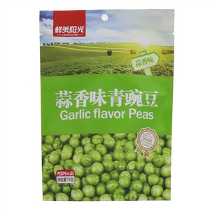 鲜美阳光蒜香味青豌豆75g