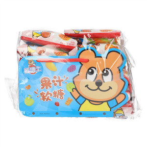 徐福记熊博士桔子味果汁软糖凝胶糖果