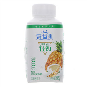 蒙牛BIO-V2轻衡冠益乳椰果风味发酵乳