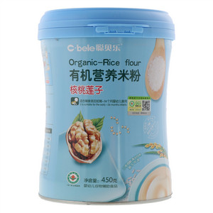 聪贝乐核桃莲子有机营养米粉
