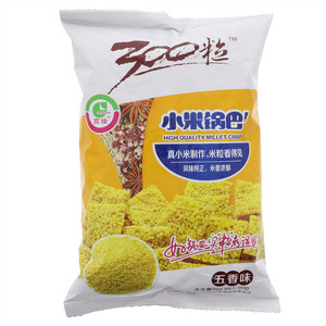 300粒五香味小米锅巴