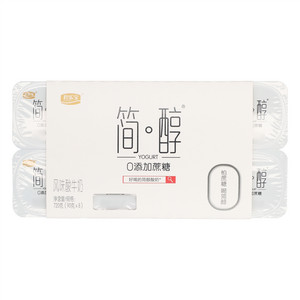君乐宝简醇0添加蔗糖风味酸牛奶