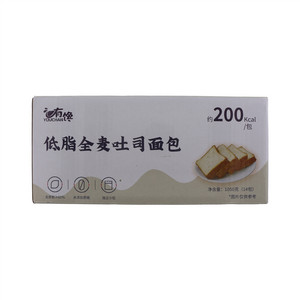 有馋低脂全麦吐司面包