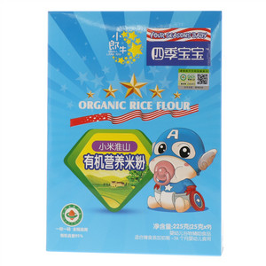 四季宝宝小米淮山有机营养米粉