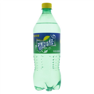 雪碧柠檬味汽水 888毫升 PET瓶装
