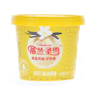 蒙牛蒂兰圣雪香草口味冰淇淋