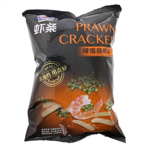 75g亲亲虾条（泰式辣柠檬虾味）
