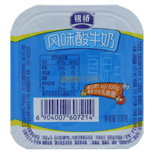风味酸牛奶