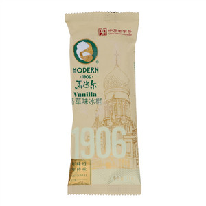 马迭尔香草味冰棍