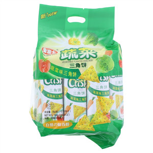 金富士蔬菜味三角饼