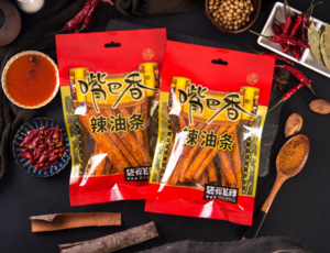 嘴巴香辣油条