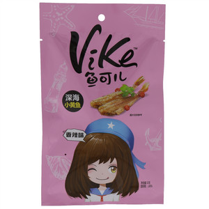 乐惠vike鱼可儿香辣味小黄鱼