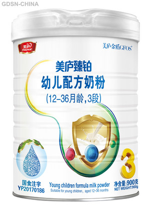 听装金盾幼儿配方奶粉