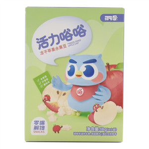 冻干苹果水果豆