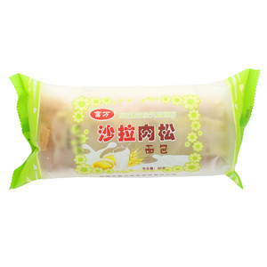 富万沙拉肉松面包