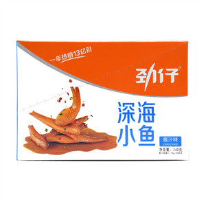 12g盒装劲仔小鱼酱汁味