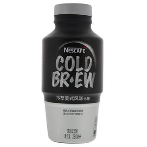 雀巢咖啡NESCAFE冷萃美式风味无糖浓咖啡饮料
