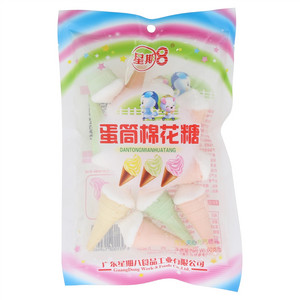 星期8蛋筒棉花糖