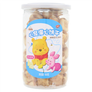 滨崎小熊维尼奶油味心宠灌心饼干